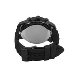 Fossil Machine Chronograph Black Dial Black Silicone Strap Watch for Men - FS4487 Authentic Buy Shop Now