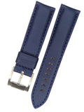 Fossil Grant Chronograph Black Dial Blue Leather Strap Watch for Men - FS5061 Authentic Buy Shop Now