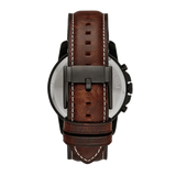 Fossil Grant Chronograph Brown Dial Brown Leather Strap Watch for Men - FS5088 Authentic Buy Shop Now