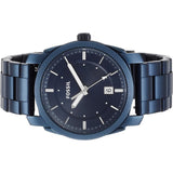 Fossil Machine Blue Dial Blue Steel Strap Watch for Men - FS5231 Authentic Buy Shop Now