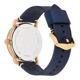 Fossil The Commuter Blue Dial Blue Leather Strap Watch for Men - FS5274 Authentic Buy Shop Now