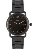 Fossil The Commuter Brown Dial Black Steel Strap Watch for Men - FS5277 Authentic Buy Shop Now