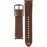 Fossil Commuter Chronograph Black Dial Brown Leather Strap Watch for Men - FS5403 Authentic Buy Shop Now