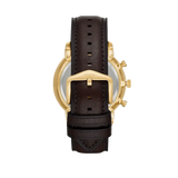 Fossil Neutra Chronograph Brown Dial Brown Leather Strap Watch for Men - FS5763 Authentic Buy Shop Now