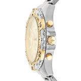 Fossil Garrett Analog Black Dial Two Tone Steel Strap Watch for Men - FS5771 Authentic Buy Shop Now