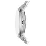 Fossil Neutra Minimalist Moonphase Blue Dial Silver Steel Strap Watch for Men - FS5907 Authentic Buy Shop Now