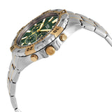 Fossil Garrett Chronograph Green Dial Two Tone Steel Strap Watch for Men - FS5622 Authentic Buy Shop Now