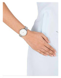 Fossil Jacqueline White Dial Silver Steel Strap Watch for Women - ES3969 Authentic Buy Shop Now