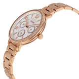 Fossil Jacqueline Multi Function Mother of Pearl Dial Rose Gold Steel Strap Watch for Women - ES3757 Authentic Buy Shop Now