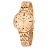 Fossil Jacqueline Rose Gold Dial Rose Gold Steel Strap Watch for Women - ES3435 Authentic Buy Shop Now
