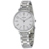 Fossil Jacqueline White Dial Silver Steel Strap Watch for Women - ES3969 Authentic Buy Shop Now