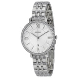 Fossil Jacqueline White Dial Silver Steel Strap Watch for Women - ES3545 Authentic Buy Shop Now