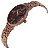 Fossil Jacqueline Brown Dial Brown Steel Strap Watch for Women - ES4100 Authentic Buy Shop Now