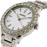 Fossil Jesse White Dial Silver Steel Strap Watch for Women - ES2362 Authentic Buy Shop Now