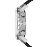 Fossil Nate Chronograph Black Dial Black Leather Strap Watch for Men - JR1436 Authentic Buy Shop Now