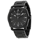 Fossil Machine Black Dial Black Steel Strap Watch for Men - FS4775 Authentic Buy Shop Now