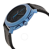 Fossil Machine Chronograph Black Dial Black Leather Strap Watch for Men - FS5361 Authentic Buy Shop Now