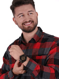 Fossil Townsman Automatic Black Dial Brown Leather Strap Watch for Men - ME3155 Authentic Buy Shop Now