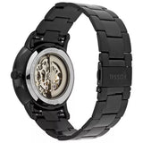 Fossil Neutra Automatic Skeleton Black Dial Black Steel Strap Watch for Men - ME3183 Authentic Buy Shop Now