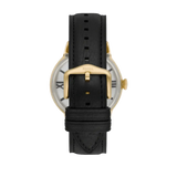 Fossil Townsman Automatic Skeleton Black Dial Black Leather Strap Watch for Men - ME3210 Authentic Buy Shop Now