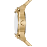 Fossil Bronson Automatic Skeleton Black Dial Gold Steel Strap Watch for Men - ME3257 Authentic Buy Shop Now