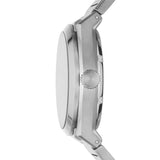 Fossil Everett Automatic Skeleton Blue Dial Silver Steel Strap Watch for Men - ME3220 Authentic Buy Shop Now