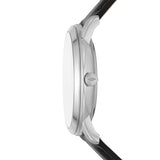 Fossil Neutra Minimalist Moonphase Black Dial Black Leather Strap Watch for Men - FS5904 Authentic Buy Shop Now