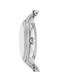 Fossil Virginia Taupe Dial Silver Steel Strap Watch for Women - ES4147 Authentic Buy Shop Now