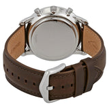 Fossil Neutra Chronograph White Dial Brown Leather Strap Watch for Men - FS5380 Authentic Buy Shop Now