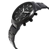 Fossil Neutra Chronograph Black Dial Black Steel Strap Watch for Men - FS5474 Authentic Buy Shop Now