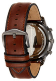 Fossil Neutra Chronograph Grey Dial Brown Leather Strap Watch for Men - FS5512 Authentic Buy Shop Now