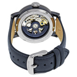 Fossil Boyfriend Skeleton Blue Dial Blue Leather Strap Watch for Women - ME3136 Authentic Buy Shop Now