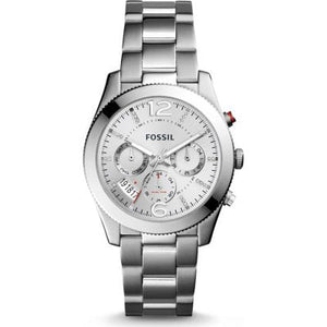 Fossil Boyfriend Multifunction Silver Dial Silver Steel Strap Watch for Women - ES3883 Authentic Buy Shop Now