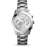 Fossil Boyfriend Multifunction Silver Dial Silver Steel Strap Watch for Women - ES3883 Authentic Buy Shop Now