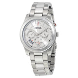 Fossil Boyfriend Multifunction Silver Dial Silver Steel Strap Watch for Women - ES3883 Authentic Buy Shop Now