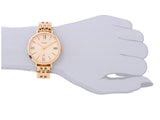 Fossil Jacqueline Rose Gold Dial Rose Gold Steel Strap Watch for Women - ES3435 Authentic Buy Shop Now