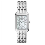 Fossil Raquel Three Hand Date Mother of Pearl Dial Silver Steel Strap Watch for Women - ES5306 Authentic Buy Shop Now