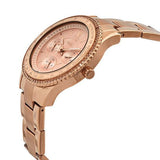 Fossil Stella Sport Multifunction Rose Gold Dial Rose Gold Steel Strap Watch for Women - ES5106 Authentic Buy Shop Now