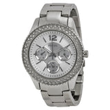 Fossil Stella Silver Dial Silver Steel Strap Watch for Women - ES3588 Authentic Buy Shop Now