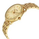 Fossil Boyfriend Chronograph Gold Dial Gold Steel Strap Watch for Women - ES2197 Authentic Buy Shop Now
