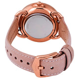 Fossil Tailor Quartz White Dial Pink Leather Strap Watch for Women - ES4393 Authentic Buy Shop Now