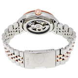 Fossil Townsman Automatic Skeleton White Dial Two Tone Steel Strap Watch for Men - ME3075 Authentic Buy Shop Now