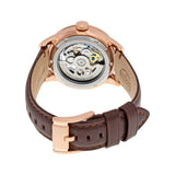 Fossil Townsman Automatic Skeleton White Dial Brown Leather Strap Watch for Men - ME3078 Authentic Buy Shop Now