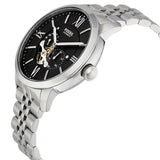 Fossil Townsman Black Dial Silver Steel Strap Watch for Men - ME3107 Authentic Buy Shop Now