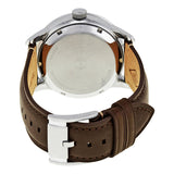 Fossil Townsman Automatic Black Dial Brown Leather Strap Watch for Men - ME1163 Authentic Buy Shop Now