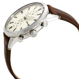Fossil Pilot Chronograph White Dial Brown Leather Strap Watch for Men - FS5146 Authentic Buy Shop Now