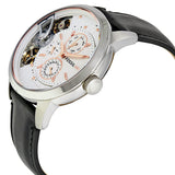 Fossil Townsman Twist Multifunction White Dial Black Leather Strap Watch for Men - ME1164 Authentic Buy Shop Now