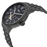 Fossil Townsman Multi Function Mechanical Black Dial Black Steel Strap Watch for Men - ME3062 Authentic Buy Shop Now