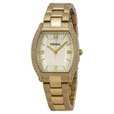 Fossil Wallace Gold Tone Dial Gold Steel Strap Watch for Women - ES3176 Authentic Buy Shop Now