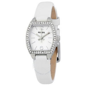 Fossil Molly White Dial White Leather Strap Watch for Women - ES3288 Authentic Buy Shop Now
